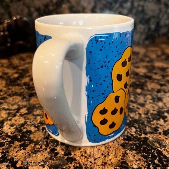 Vintage Gibson Taz Looney Tunes Tasmanian Devil Chocolate Chip Cookies Mug - Picture 3 of 6